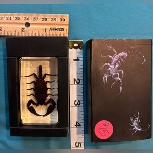 Scorpion figurine or paper weight